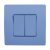 INTRERUPATOR DUBLU ALBASTRU  BASIC